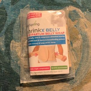 New Shrinkx Belly Small/Medium Nude Postpartum Beg Wrap